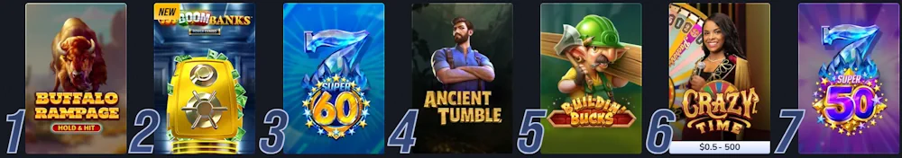 Betinia Casino Games